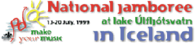 Link zum National Jamboree '99 in Island